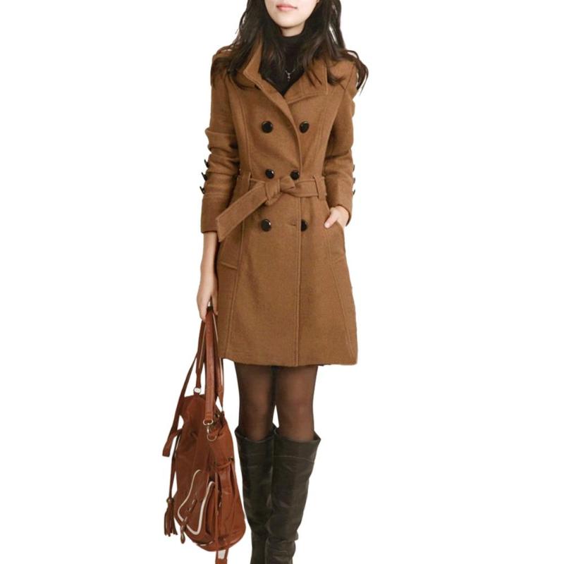 CBK: MELISSA Modern Double Breast Trench Coat
