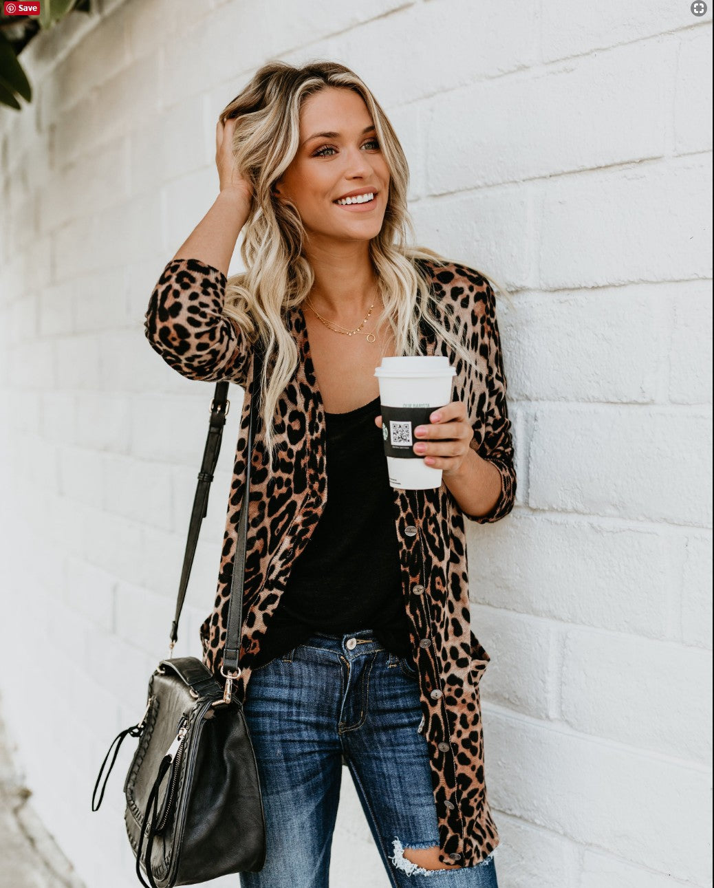 CBK: Faye Animal Print Cardigan (additional color)