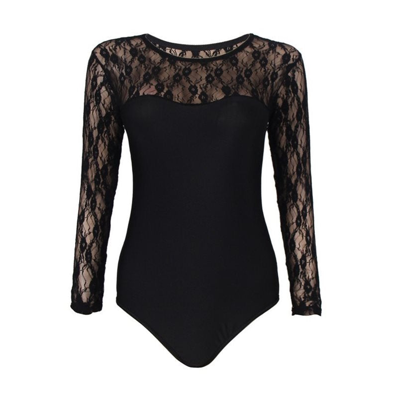 CBK: STASI Lace Top Bodysuit