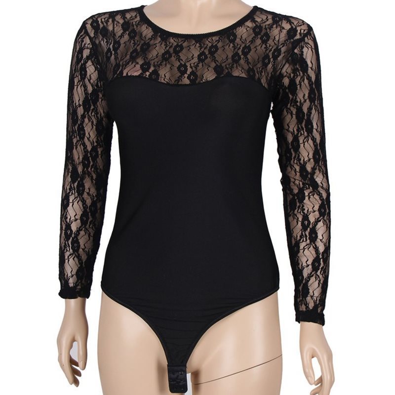 CBK: STASI Lace Top Bodysuit