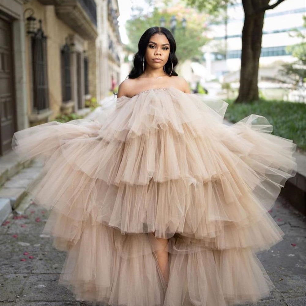 CBK: PRINCESS High Low Tulle Maxi Tutu Dress