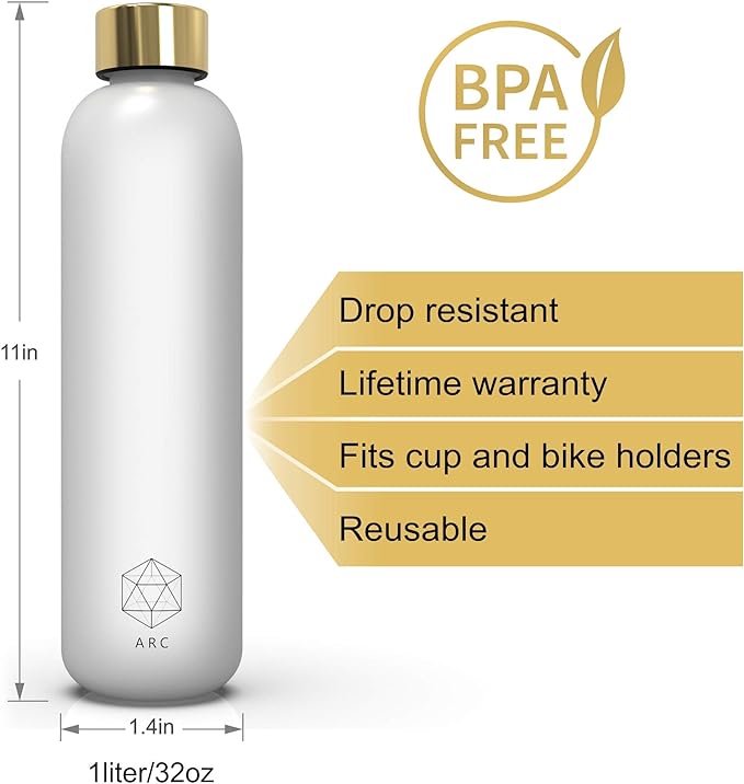 AMAZON: Arc Motivational Water Bottles With Time Marker
