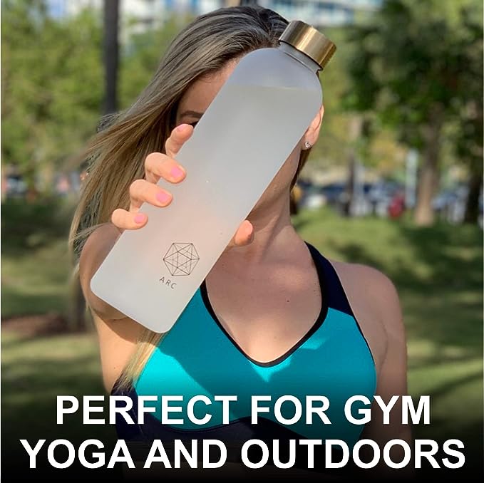 AMAZON: Arc Motivational Water Bottles With Time Marker