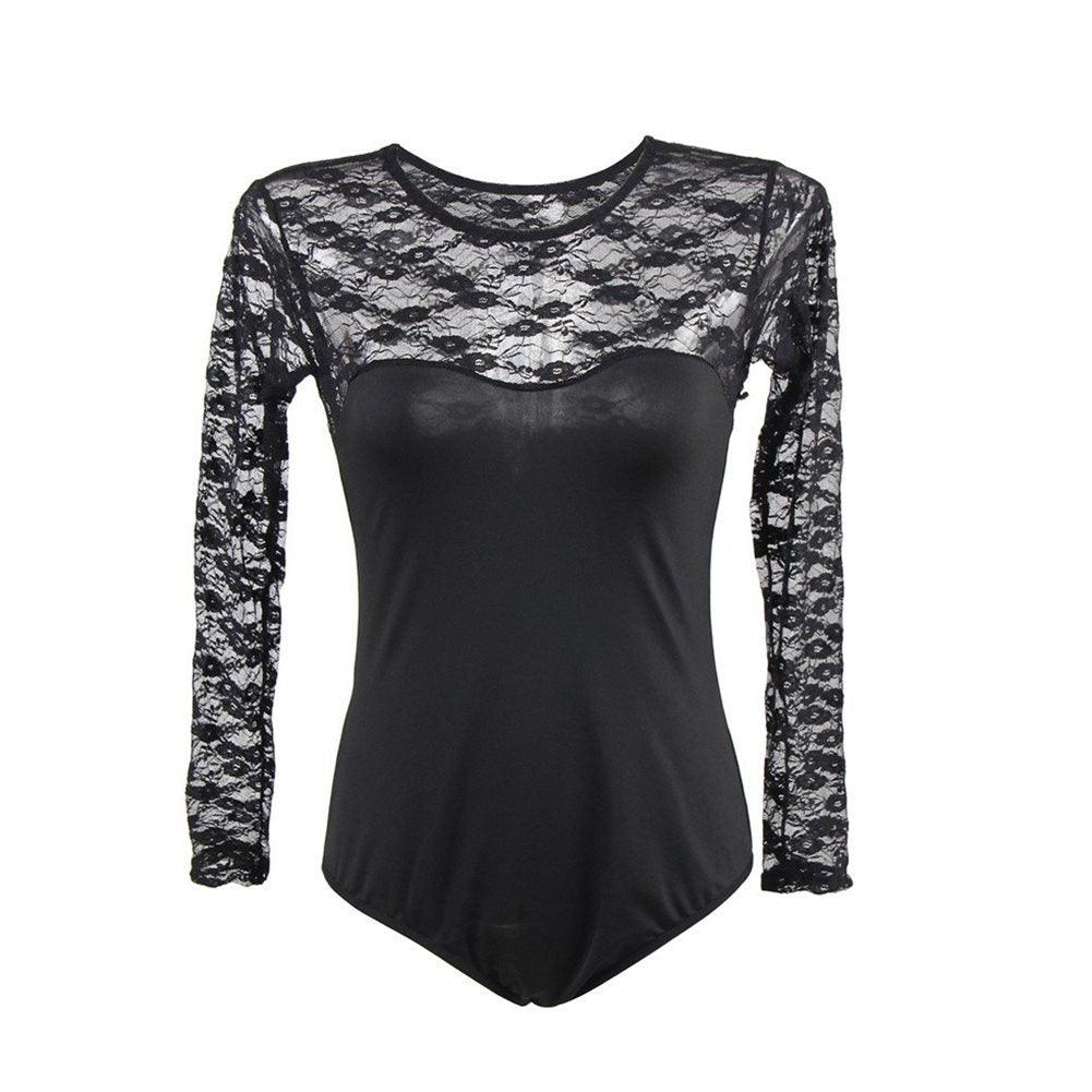 CBK: STASI Lace Top Bodysuit