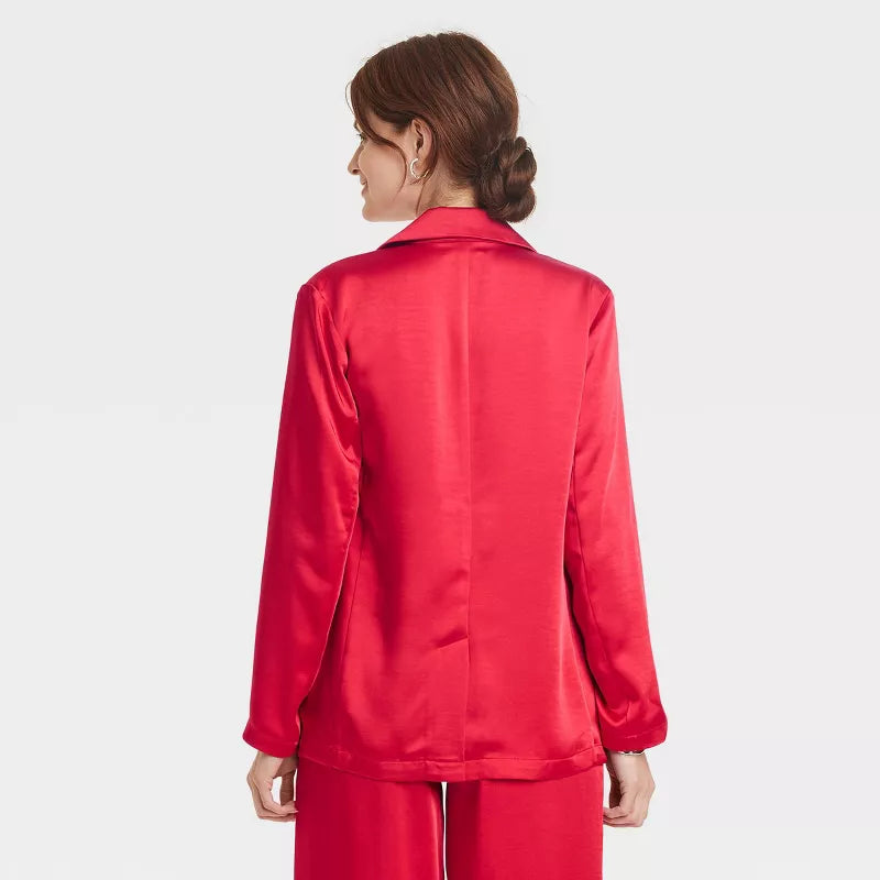 TARGET: Women's Satin Blazer - A New Day™