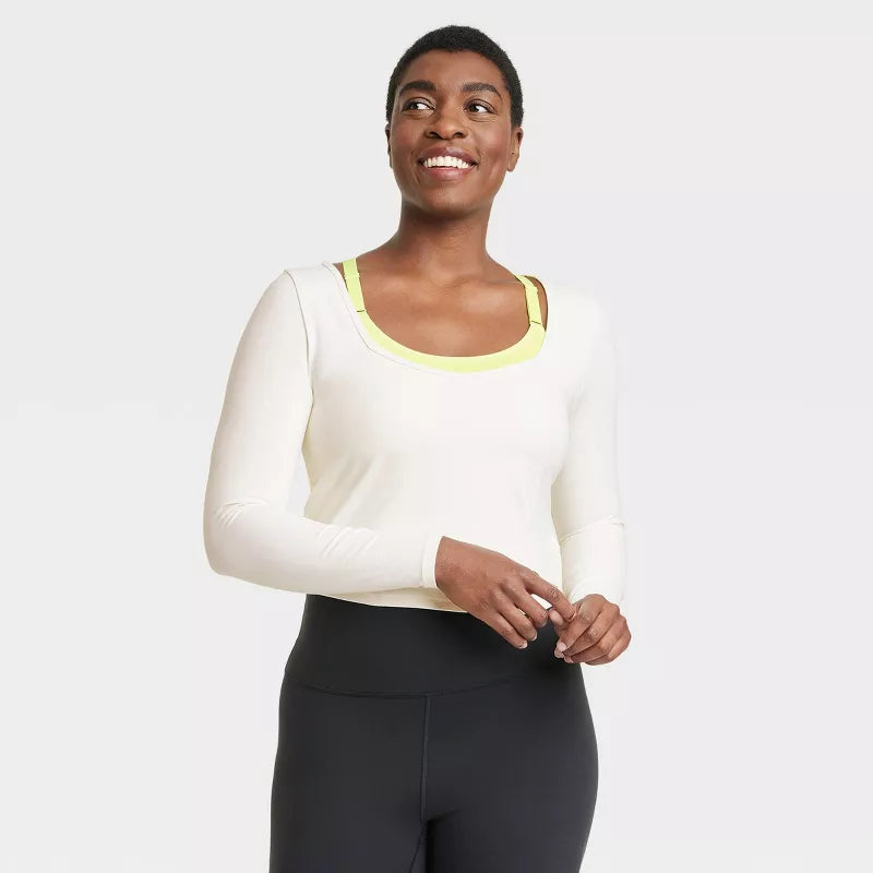 TARGET: Women's Everyday Soft Long Sleeve Top - All in Motion™