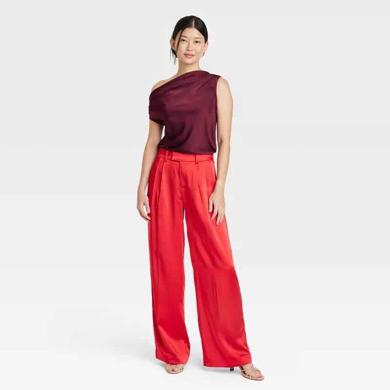 TARGET: Women's Draped One Shoulder Tank Top - A New Day™