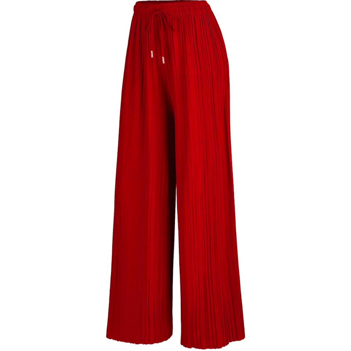 AMAZON: Pleated Wide Leg Palazzo Pants with Drawstring