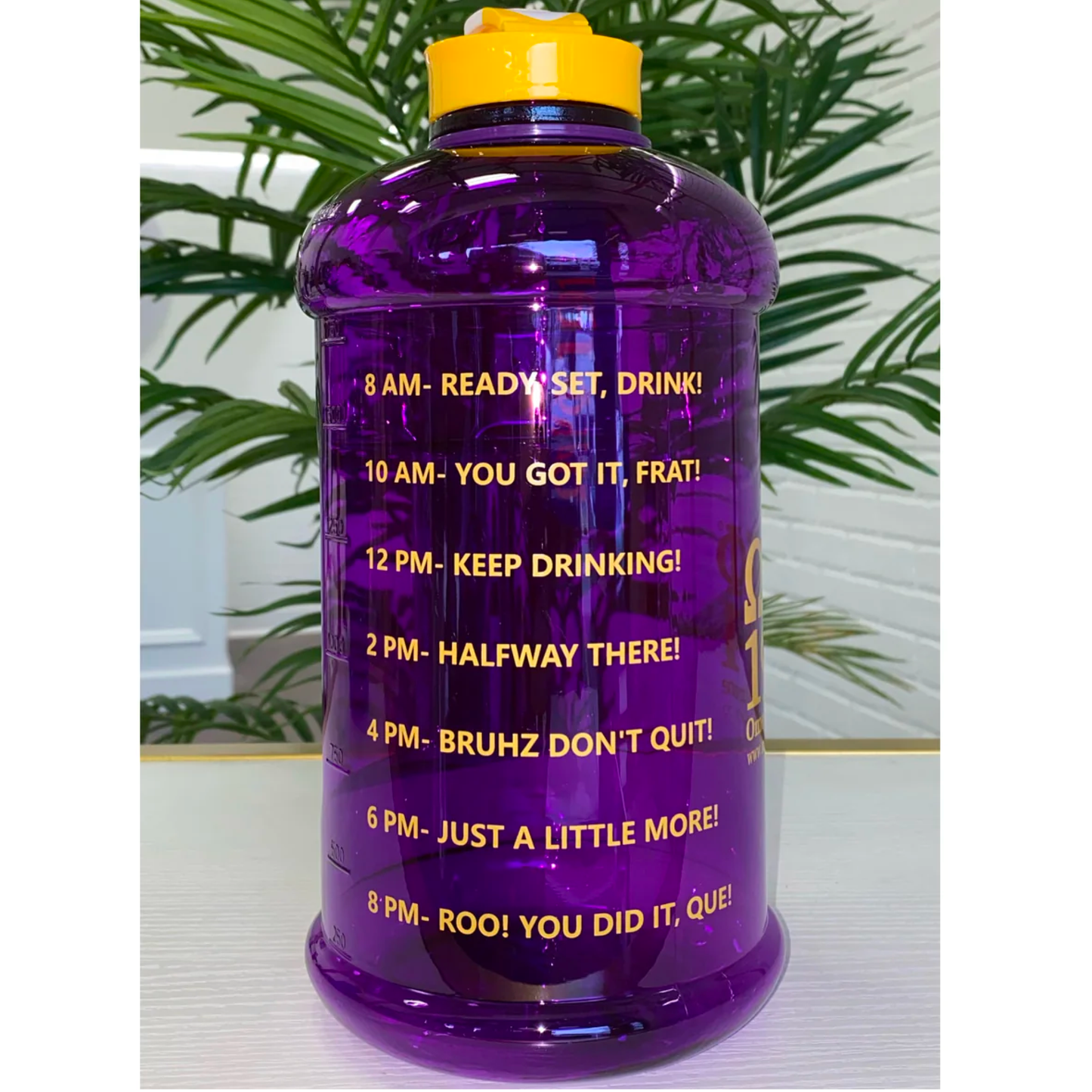 My Greek Boutique: ΩΨΦ 1911 Motivational Water Bottle