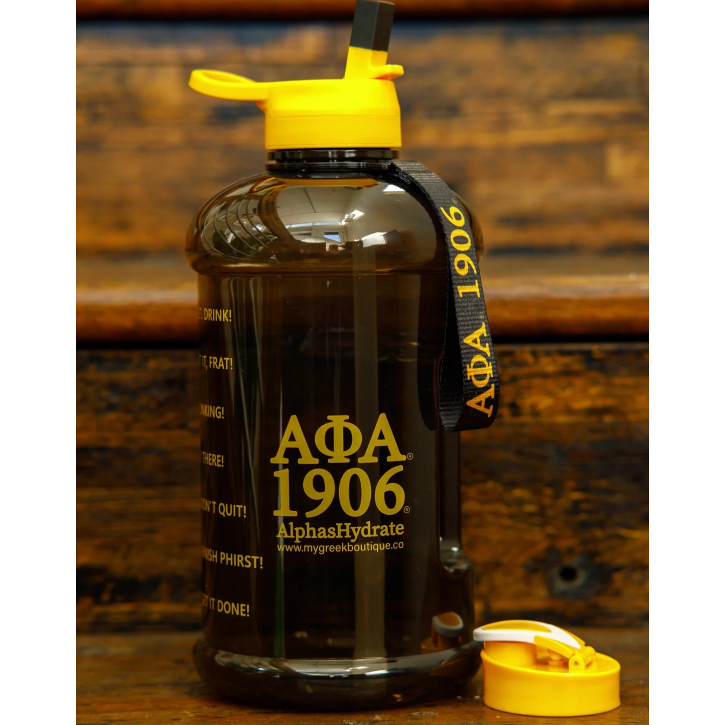My Greek Boutique: ΑΦΑ 1906 Motivational Water Bottle