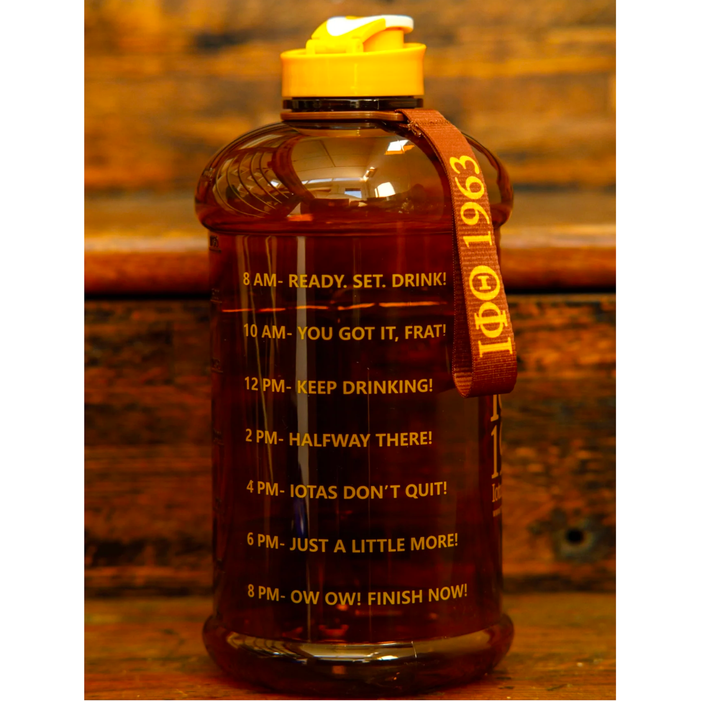 My Greek Boutique: ΙΦΘ 1963 Motivational Water Bottle