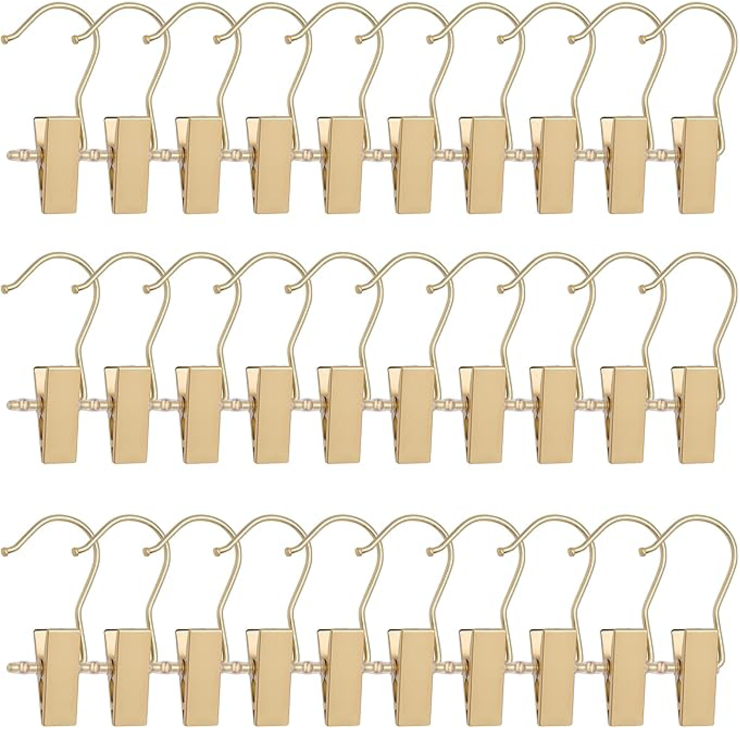 AMAZON: Gold Boot Hangers - 30 pcs