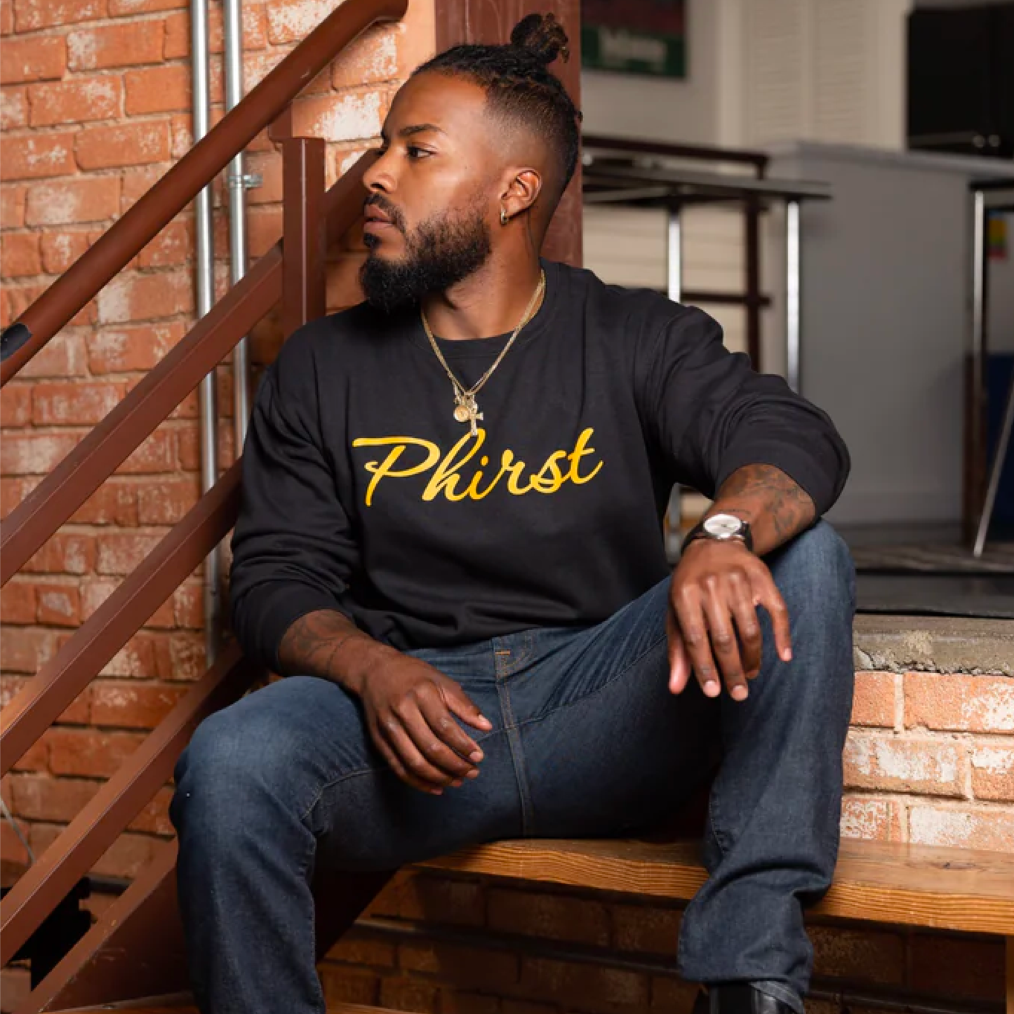 My Greek Boutique: Phirst Script Shirt