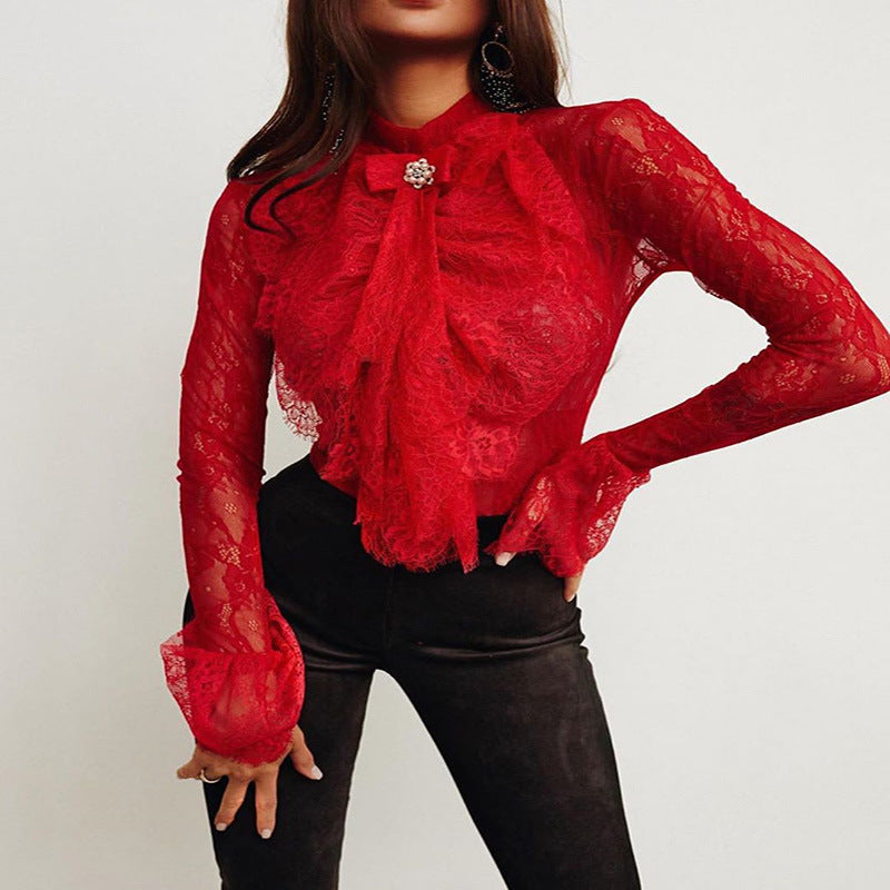 CBK: IRIS Long Sleeve Lace Top (additional color)