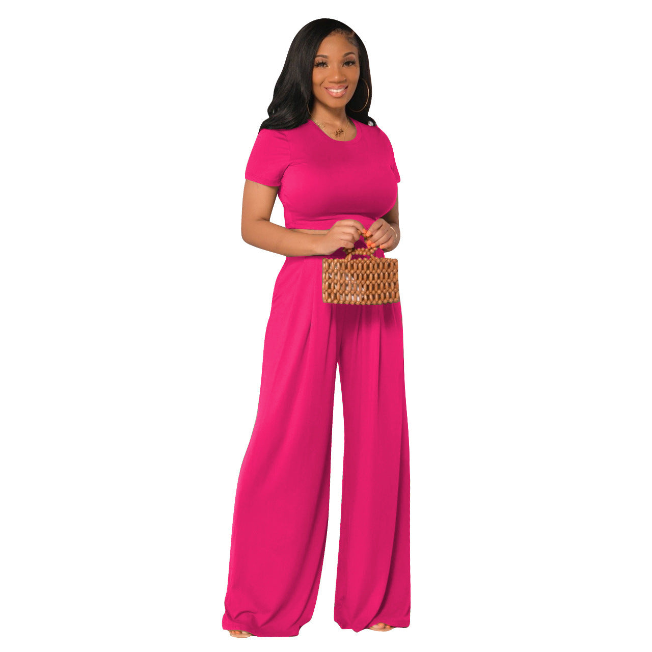 CBK: AERIE 2 PC Loungewear Pants & Crop Top Set