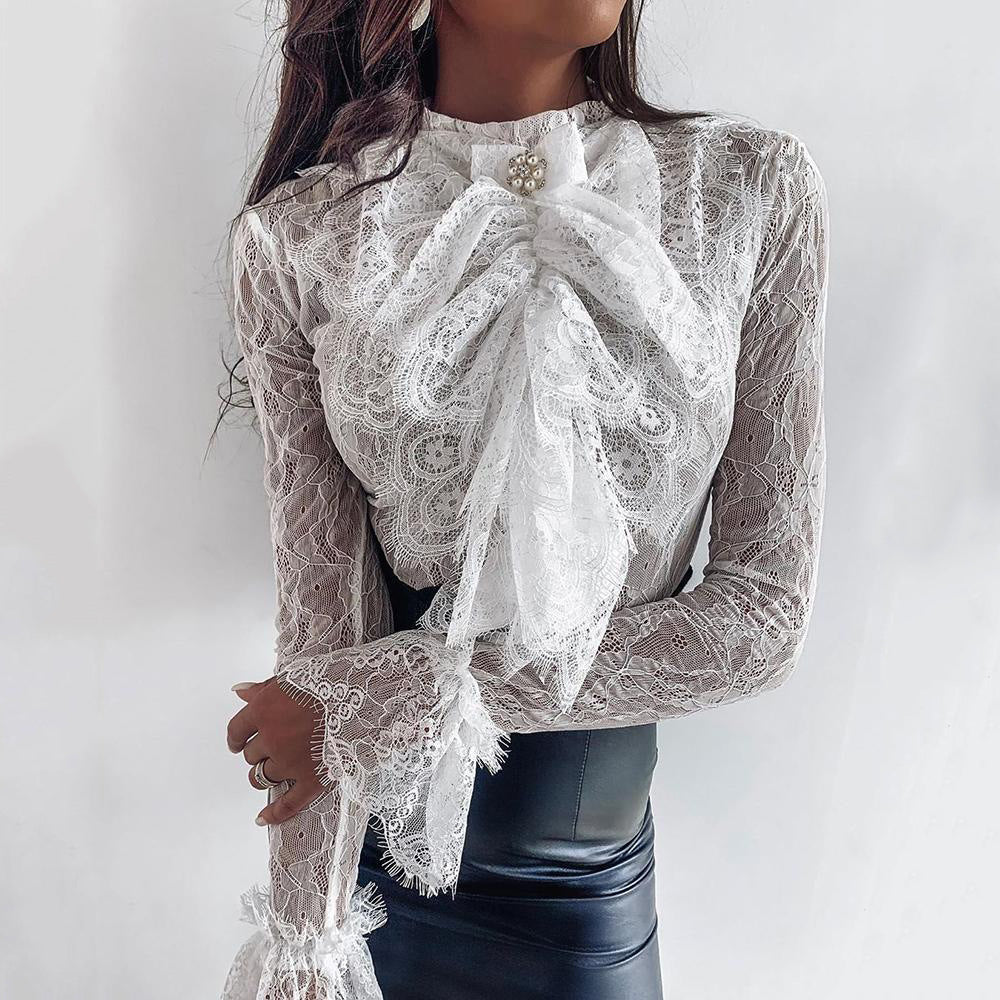 CBK: IRIS Long Sleeve Lace Top (additional color)