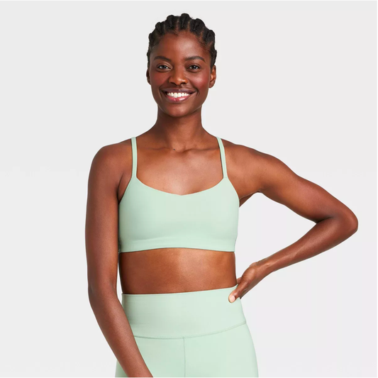 TARGET: Women's Light Support Everyday Soft Strappy Bra - All in Motion™