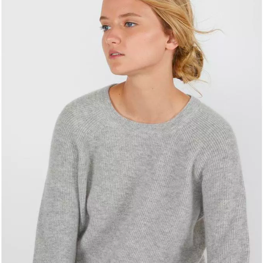 TARGET: JENNIE LIU Women's 100% Pure Cashmere Extra Cozy Thermal Raglan Crew Neck Sweater (more colors)