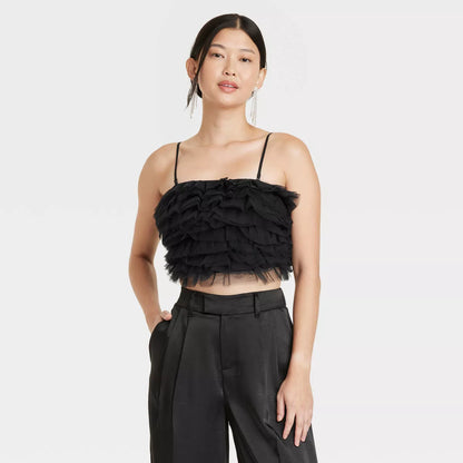 TARGET: Women's Tiny Tulle Tank Top - A New Day™