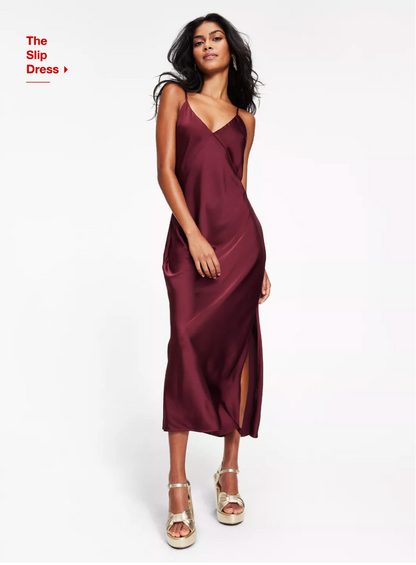 TARGET: Women's Maxi Slip Dress TARGET: Women's Maxi Slip Dress